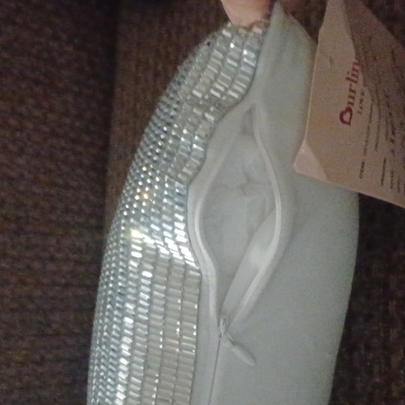 Silver Decorative Pillow - Picture 4 of 5